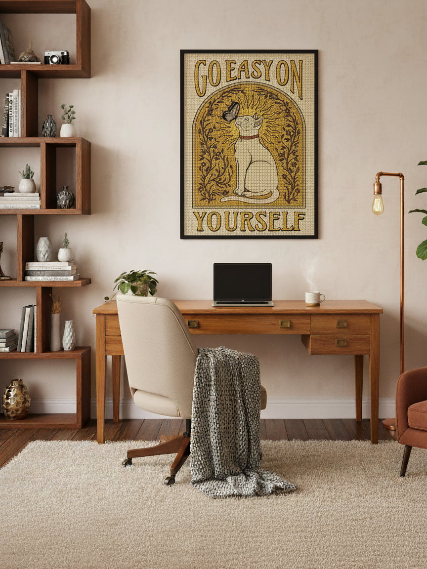 Go Easy on Yourself - Diamond Painting Kit