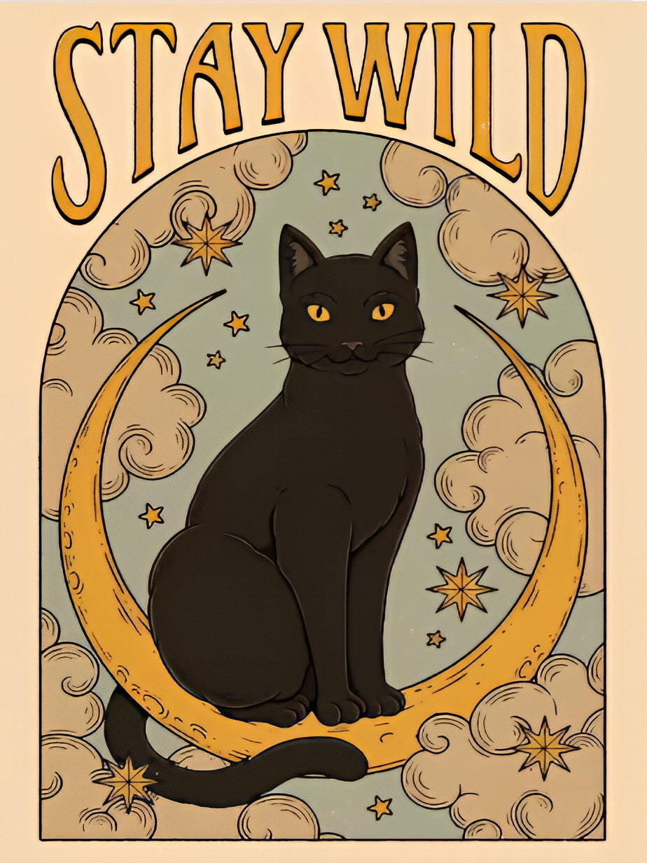 Stay Wild – Diamond Painting Set